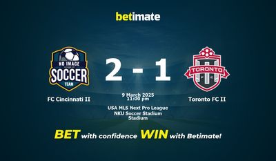 FC Cincinnati II vs Toronto FC II Pronostic, cotes et conseils de paris 09/03/2025