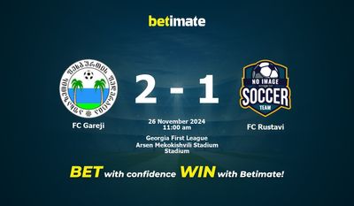 FC Gareji vs FC Rustavi Prédiction, cotes et conseils de paris 26/11/2024