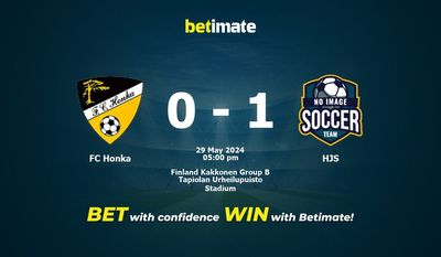 FC Honka vs HJS Prédiction, cotes et conseils de paris 29/05/2024