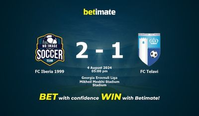 FC Iberia 1999 vs FC Telavi Prédiction, cotes et conseils de paris 04/08/2024