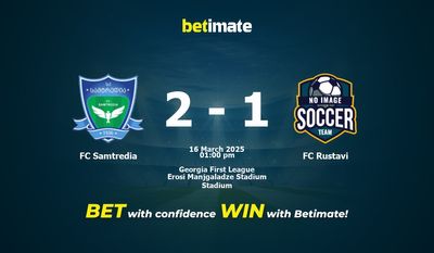 FC Samtredia vs FC Rustavi Prédiction, cotes et conseils de paris 16/03/2025