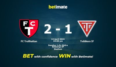 FC Trollhattan vs Tvååkers IF Prédiction, cotes et conseils de paris 14/04/2024