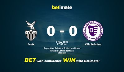 Pronostic, cotes et conseils de paris Fenix vs Villa Dalmine (05/05/2025)