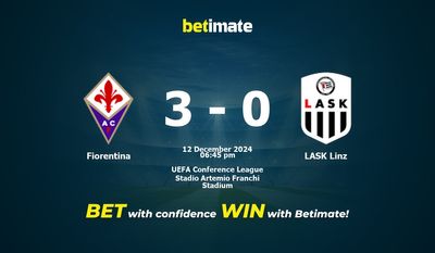 Pronostic Fiorentina vs LASK Linz, cotes et conseils de paris 12/12/2024