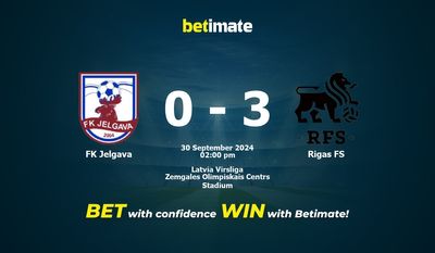 FK Jelgava vs Rigas FS Pronostic, cotes et conseils de paris 30/09/2024