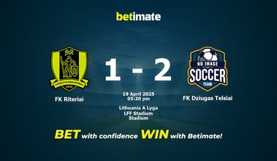 FK Riteriai vs FK Dziugas Telsiai Prédiction, cotes et conseils de paris 19/04/2025