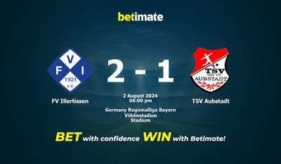 FV Illertissen vs TSV Aubstadt Prédiction, cotes et conseils de paris 02/08/2024