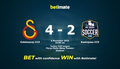 Galatasaray U19 vs Kasimpasa U19 Prédiction, cotes et conseils de paris 06/11/2024