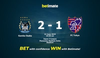 Gamba Osaka vs FC Tokyo : pronostics, cotes et conseils de paris (22/06/2025)
