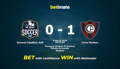 General Caballero JLM vs Cerro Porteno Pronostic, cotes et conseils de paris 09/03/2025