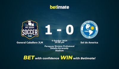 General Caballero JLM vs Sol de America Pronostic, cotes et conseils de paris 04/10/2024