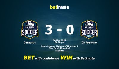 Pronostic, cotes et conseils de paris Gimnastic vs CD Arenteiro (24/05/2025)
