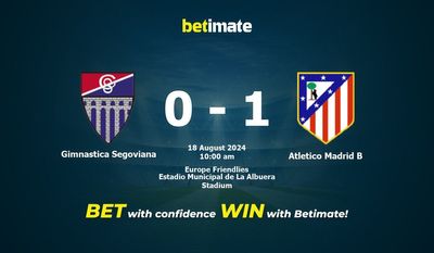 Gimnastica Segoviana vs Atletico Madrid B Prédiction, cotes et conseils de paris 18/08/2024