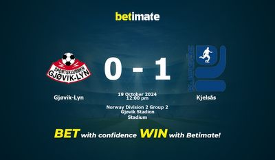 Gjøvik-Lyn vs Kjelsås Prédiction, cotes et conseils de paris 19/10/2024