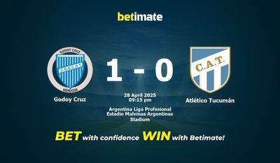 Godoy Cruz vs Atlético Tucumán Prédiction, cotes et conseils de paris 28/04/2025