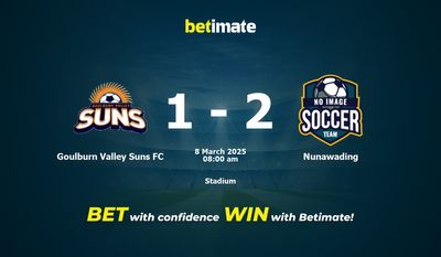 Pronostic, cotes et conseils de paris Goulburn Valley Suns FC vs Nunawading 08/03/2025