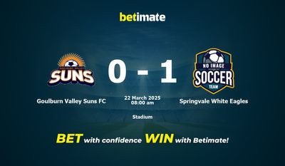 Pronostic, cotes et conseils de paris Goulburn Valley Suns FC vs Springvale White Eagles (22/03/2025)