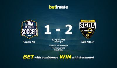 Pronostic, cotes et conseils de paris Grazer AK vs SCR Altach (04/12/2025)