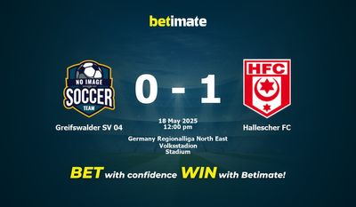 Greifswalder SV 04 vs Hallescher FC Prédiction, cotes et conseils de paris 18/05/2025