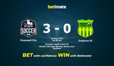 Pronostic, cotes et conseils de paris Guayaquil City vs Gualaceo SC (29/05/2025)