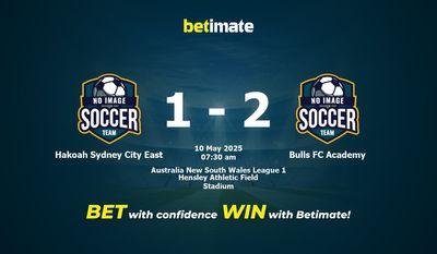 Pronostic, cotes et conseils de paris Hakoah Sydney City East vs Bulls FC Academy (10/05/2025)