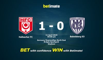Hallescher FC vs Babelsberg 03 Prédiction, cotes et conseils de paris 11/04/2025