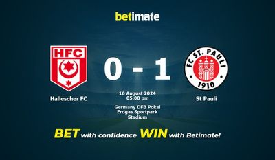 Hallescher FC vs St Pauli Prédiction, cotes et conseils de paris 16/08/2024