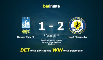 Harbour View FC vs Mount Pleasant FA Prédiction, cotes et conseils de paris 02/02/2025