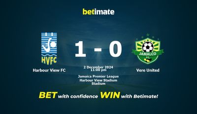 Harbour View FC vs Vere United Pronostic, cotes et conseils de paris 02/12/2024