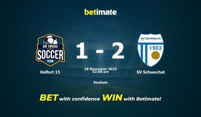 Helfort 15 vs SV Schwechat Prédiction, cotes et conseils de paris 18/11/2023