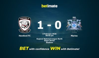 Hereford FC contre Marine : pronostic, cotes et conseils de paris (02/03/2026)