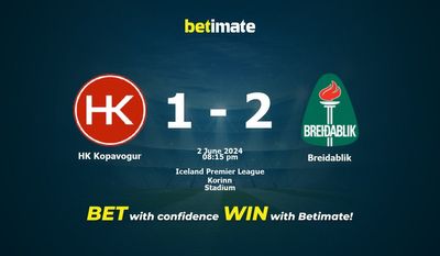 HK Kopavogur vs Breidablik Prédiction, cotes et conseils de paris 02/06/2024