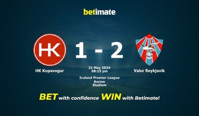 HK Kopavogur vs Valur Reykjavik Prédiction, cotes et conseils de paris 21/05/2024