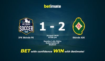 IFK Skövde FK vs Skövde AIK Prédiction, cotes et conseils de paris 26/04/2025