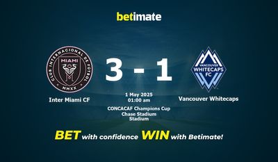 Pronostic, cotes et conseils de paris Inter Miami CF vs Vancouver Whitecaps (01/05/2025)