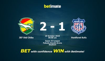 JEF Utd Chiba vs Ventforet Kofu Prédiction, cotes et conseils de paris 19/10/2024