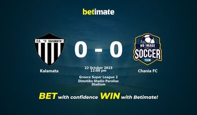 Kalamata vs Chania FC Prédiction, cotes et conseils de paris 22/10/2023