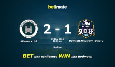 Kilbarrack Utd vs Maynooth University Town FC Prédiction, cotes et conseils de paris 15/05/2024