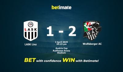 Pronostic, cotes et conseils de paris LASK Linz - Wolfsberger AC (04/02/2025)