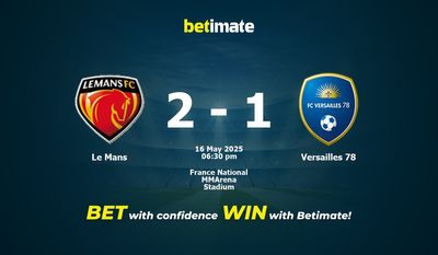 Pronostic, cotes et conseils de paris pour Le Mans vs Versailles 78 (16/05/2025)