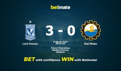 Lech Poznan vs Stal Mielec Prédiction, cotes et conseils de paris 08/03/2025