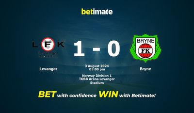 Levanger vs Bryne Prédiction, cotes et conseils de paris 03/08/2024