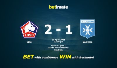 Pronostic, cotes et conseils de paris Lille - Auxerre (20/04/2025)