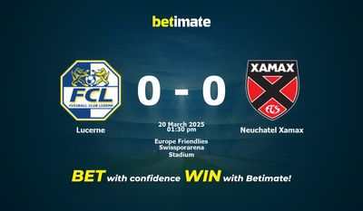 Pronostic, cotes et conseils de paris Lucerne - Neuchâtel Xamax 20/03/2025