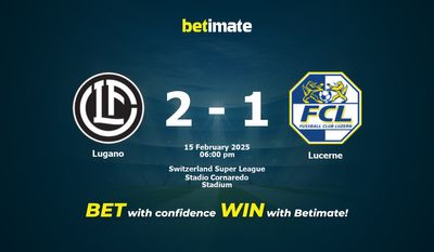 Pronostic Lugano vs Lucerne, cotes et conseils de paris 15/02/2025