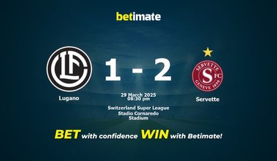 Pronostic, cotes et conseils de paris Lugano vs Servette (29/03/2025)