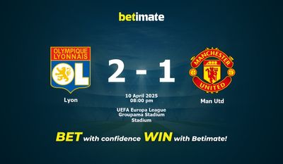 Pronostic Lyon vs Manchester United, cotes et conseils de paris (10/04/2025)