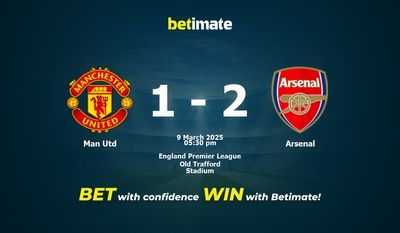 Pronostic Manchester United vs Arsenal, cotes et conseils de paris 09/03/2025
