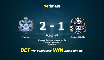Pronostic, cotes et conseils de paris pour Marine vs South Shields (26/04/2025)