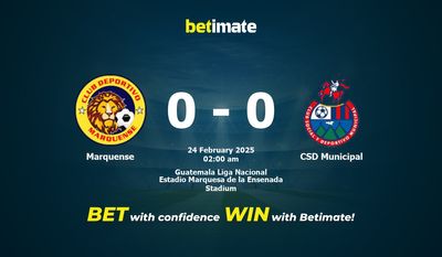 Pronostic, cotes et conseils de paris Marquense vs CSD Municipal 24/02/2025